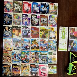 Wii console with 40 games 