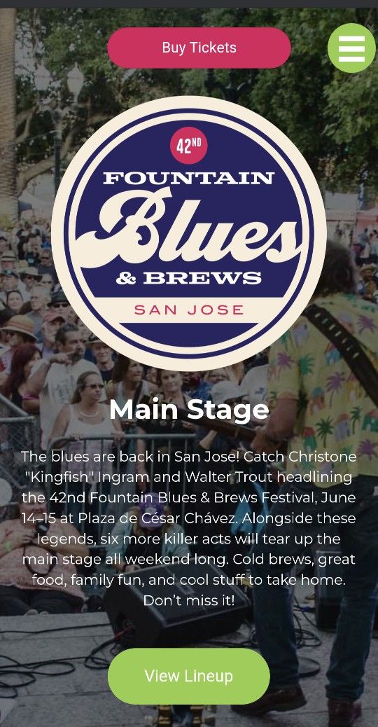 Tickets To Blues & Brews