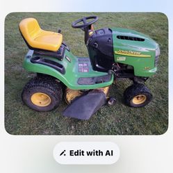 Free Delivery John Deere Riding Mower)