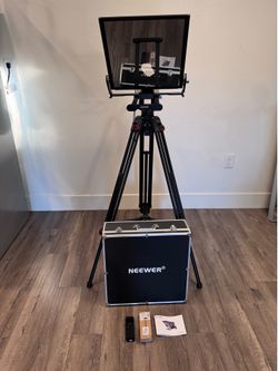 Teleprompter 17” Professional NEEWER w/ REMOTE + APP Control