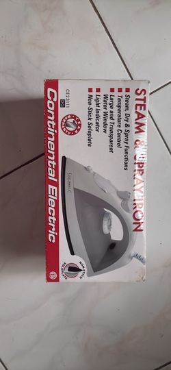 Steam and spray iron