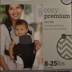 $20 OBO Baby Carrier "Infantino" Navy Blue, 8-25 Lbs.