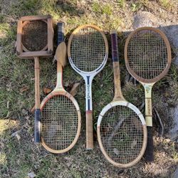 Free   Vintage Tennis Rackets