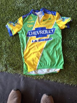 AussieTeam Chevrolet/L.A. Sheriff's  Cycling Jersey  (MED.)