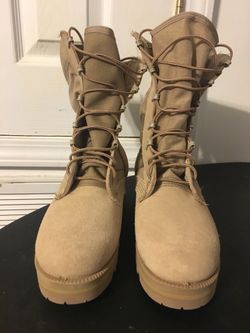 Tan, hot weather boots 4W (women’s)