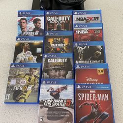PS4   (+12 Games)