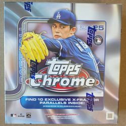 2025 Topps Chrome Baseball Mega Box 