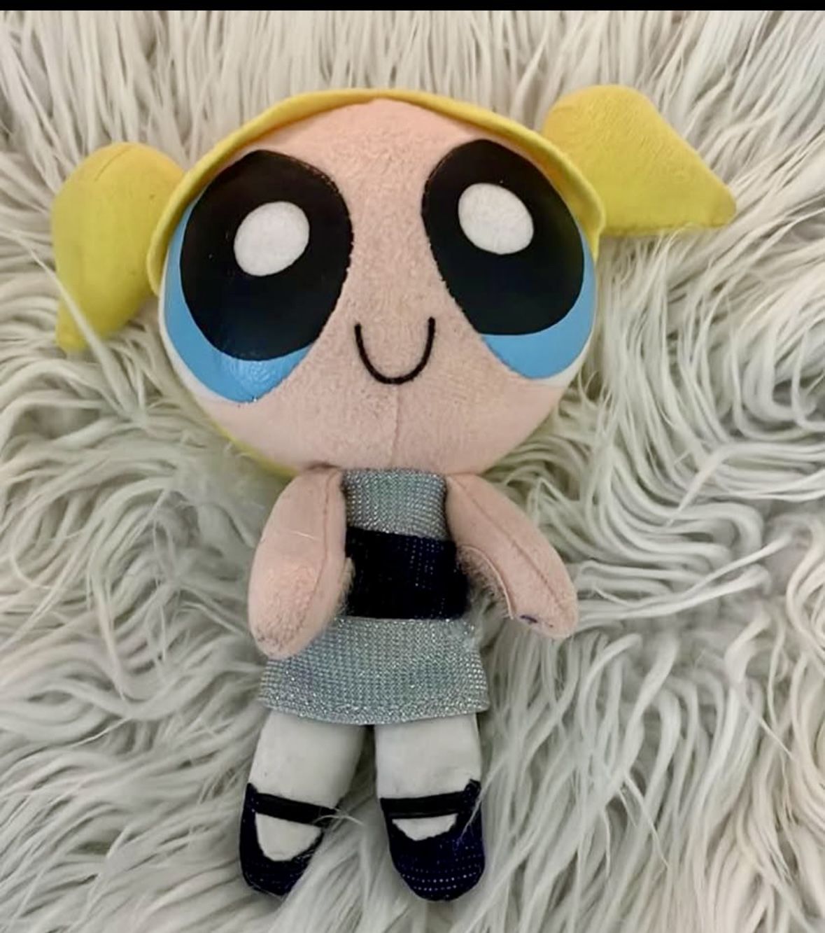 Vintage 2000 Applause Powerpuff Girls Bubbles Plush