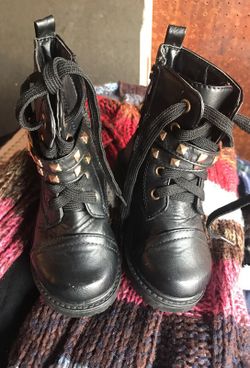 Botas de niña size 8