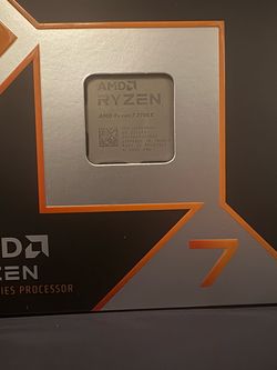 AMD Ryzen 7 7700X Desktop Processor with 240mm AIO included.