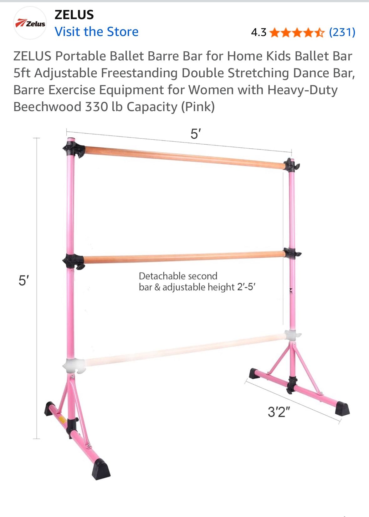 Z Zelus Ballet Dance Bar
