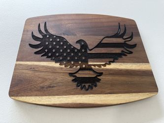 Custom-made dual sided cutting board