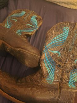 Sz 11 mens gator faux boots
