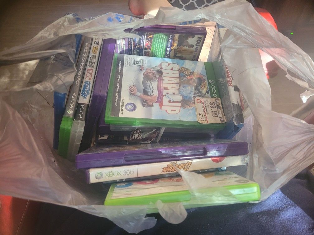 Bag Of Random Kinect Games 25$ For All