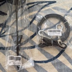 Dog tie out stake and cable
