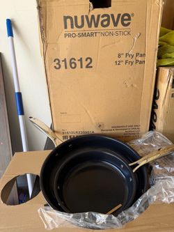 2pc non stick stainless stick pan