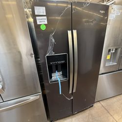 Whirlpool counter depth side by side refrigerator 