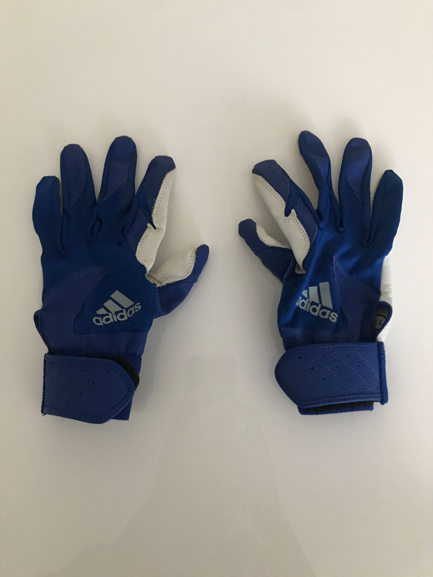 Adidas Batting Gloves Blue