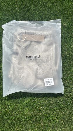 Grey essential sweatpants size L