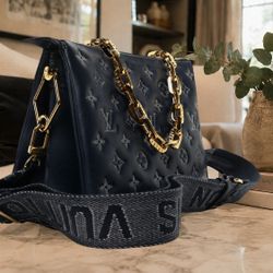 Perfect Condition Crossbody Purse- Denim "Look"