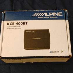 ALPINE KCE-400BT BLUETOOTH INTERFACE ASKING $80 OBO
