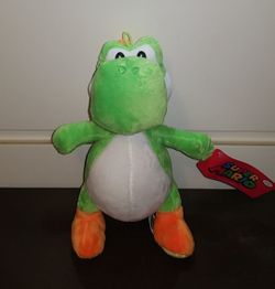 Brand New 7" Yoshi Plush