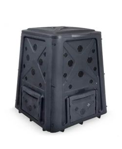 New Redmon Outdoor Compost Bin 65 Gallon Black