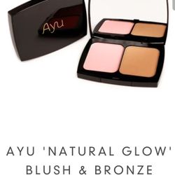 AYU natural Glow Blush & Bronze Pallete