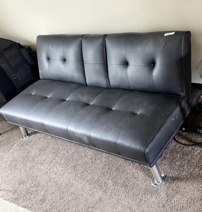 Black futon