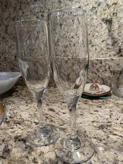 Set Of 2 Mimosa/champagne Glasses