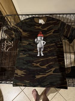 T-shirt Small Camouflage F’uck La Mode From Québec City