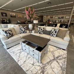 2 PC SOFA AND LOVESEAT 