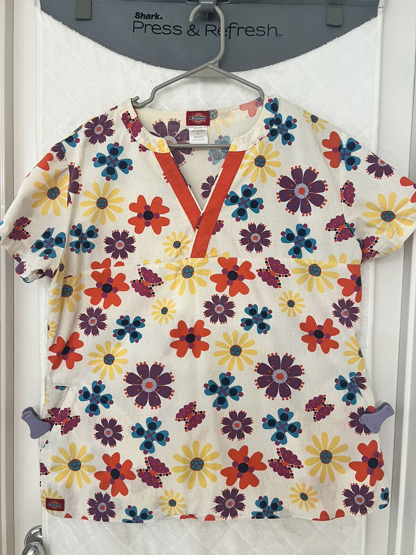 Dickies Multicolor Scrub Top