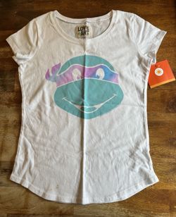 NEW w/ Tags Girls TMNT Donatello T-Shirt - Large