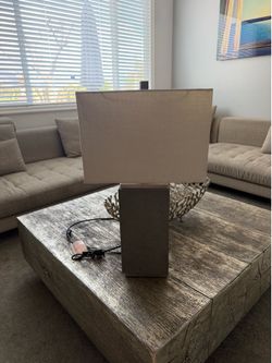Table lamp $10