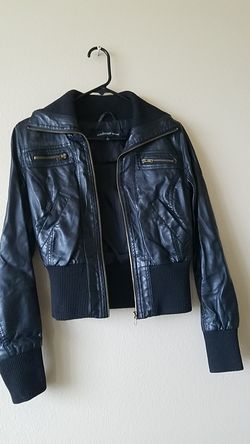 Girls Leather jacket size S