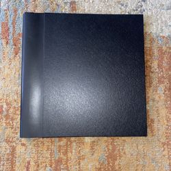 Hallmark Black Scrapbook Photo Album 15 Pages New!!!