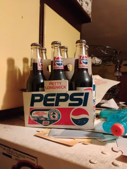 Vintage Richard Petty six pack of Pepsi