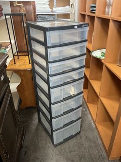 Plastic Drawer Tower Organizer