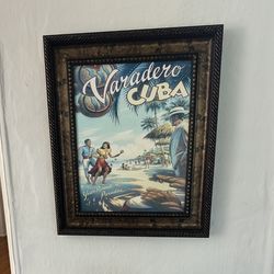 Cuban Art Framed