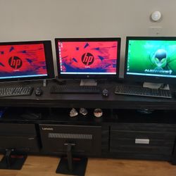 3 Systems - HP Envy Touch Smart 23-24" - Dell Optiplex 24 All In One - Windows 11 Pro $600 For All 