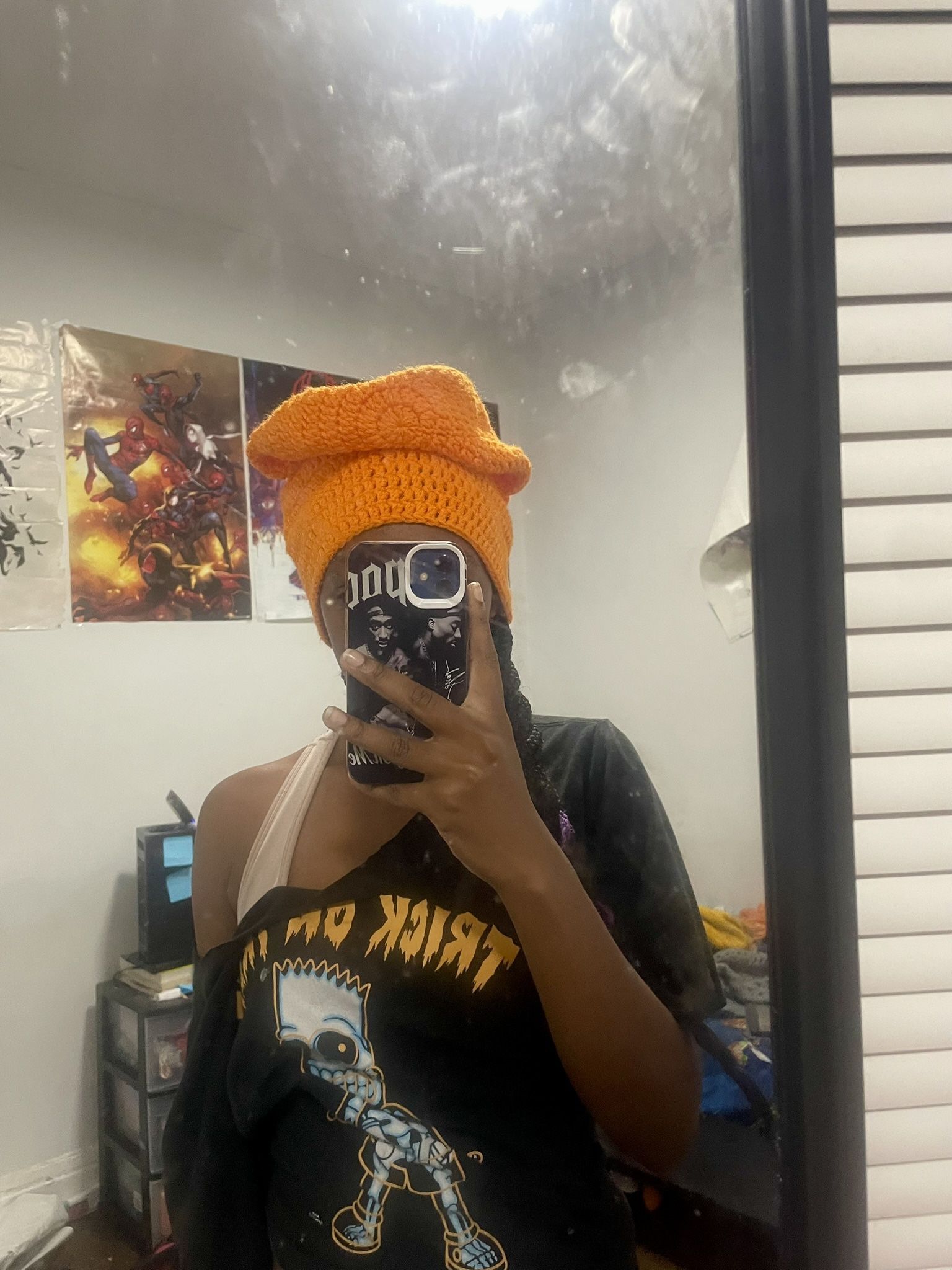 Crochet Solid Slouchy Beanie