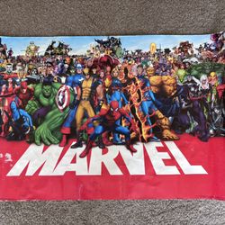 Marvel Poster 33x23”