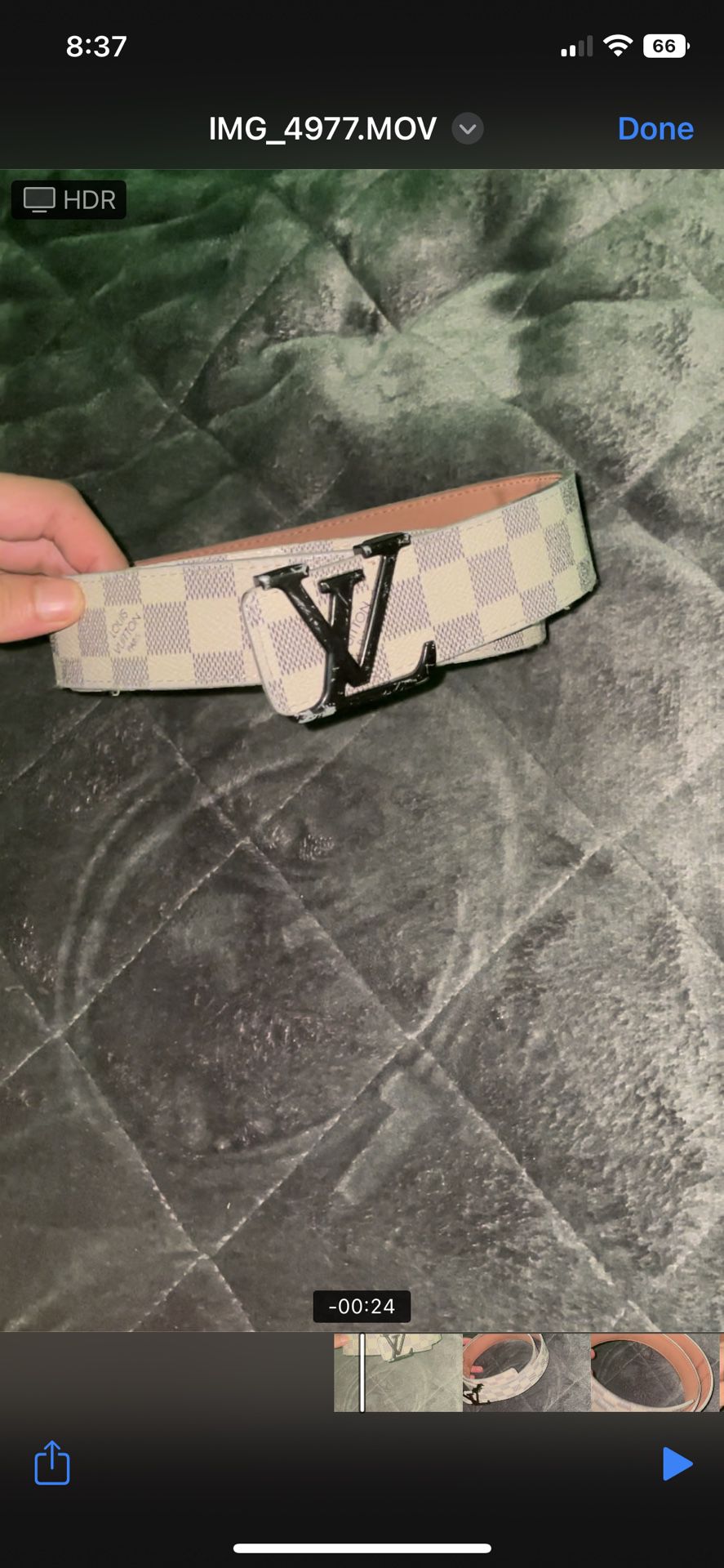 LV Diamond Cut Initial Belt for Sale in Queens, NY - OfferUp
