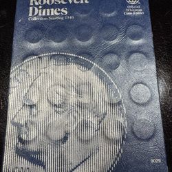 Roosevelt Dime Collection Starting 1946