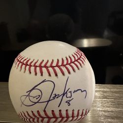 Bo Jackson autographed MLB
