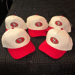 49ers Snap Backs 
