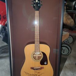 Signed Sammy Kershaw Guitar