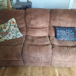 NEED GONE TODAY!!! Reclining Sofa And Love Seat