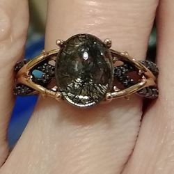 Stunning New In Box Size 5.75 Disney Enchanted 10k Gold Ring! 💍